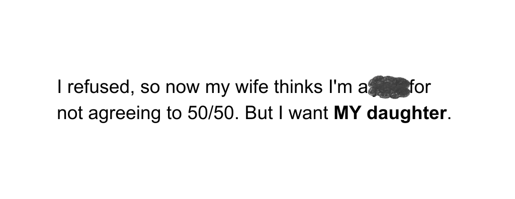 Divorced dad refuses to have custody of the stepdaughter he raised ...
