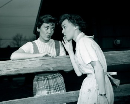 Mothers Talking Over Fences